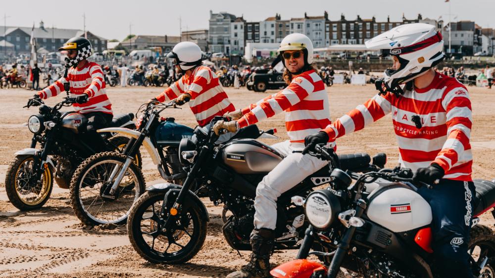 Die 2025er XSR125 und XSR125 Legacy glänzen beim Malle Beach Race